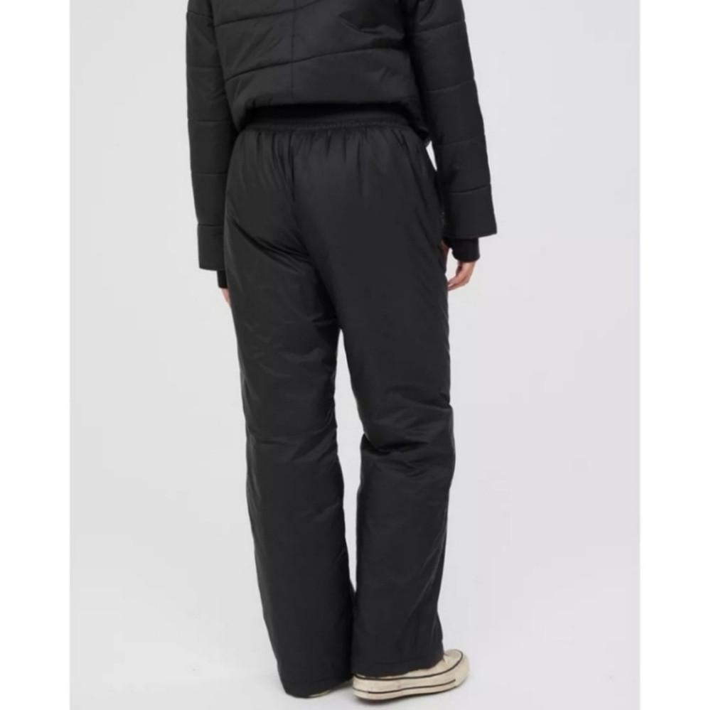 NWT Aerie Chillside Water Resistant Snow Puffer Pants, Size Medium, Color Black - Picture 3 of 12